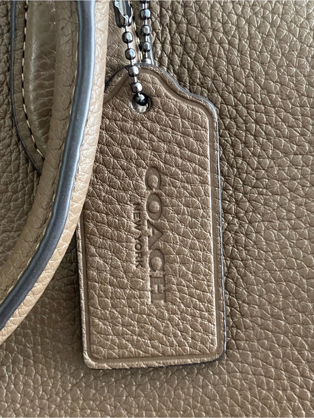 COACH Large Rowan in Stone - Picture 6 of 7
